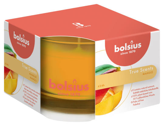 Bolsius - Duftglas medium 63/90 True Scents