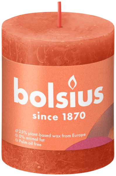 Bolsius - Rustikkerze Shine 80/68mm
