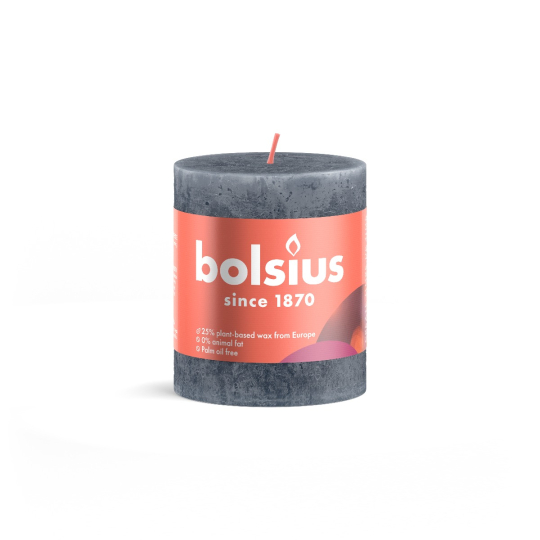 Bolsius - Rustik-Kerze Shine 80/68mm