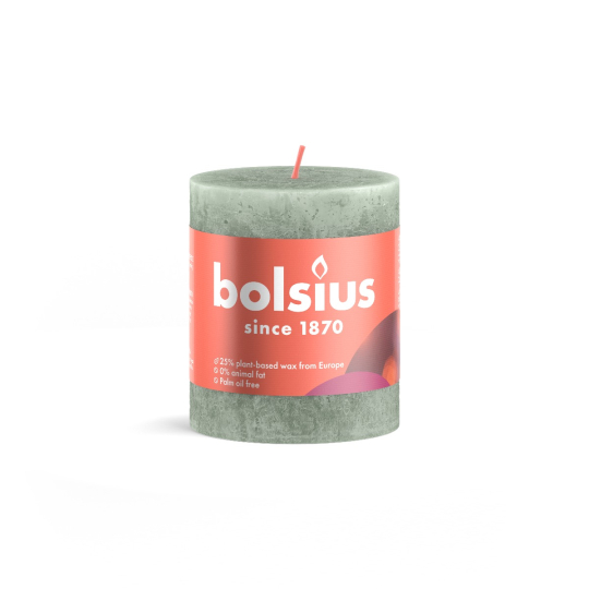 Bolsius - Rustik-Kerze Shine 80/68mm