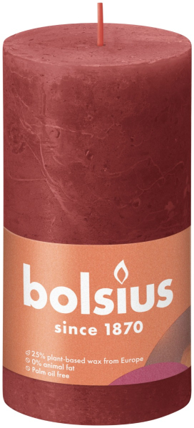Bolsius - Rustikkerze Shine 130/68mm