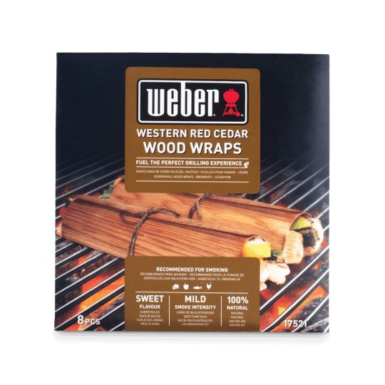 Weber® - Wood Wraps aus Zedernholz