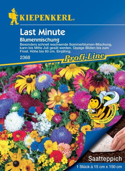 Kiepenkerl - Blumenmischung Last Minute, Saatteppich