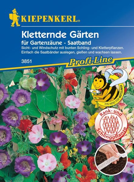 Kiepenkerl - Blumenmischung Kletternde Gärten, Saatband