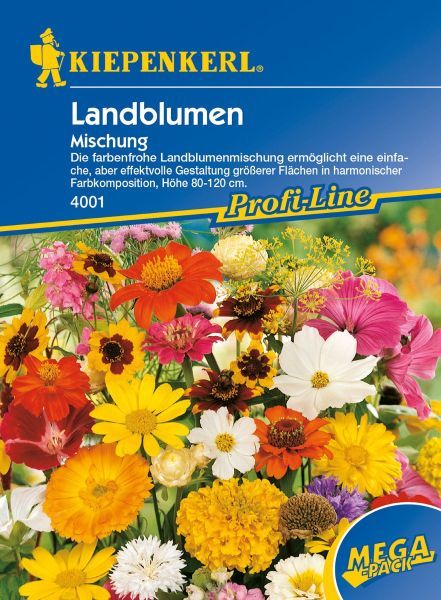 Kiepenkerl - Blumenmischung Landblumen, Megapack