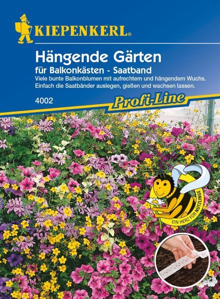 Kiepenkerl - Blumenmischung Hängende Gärten, Saatband