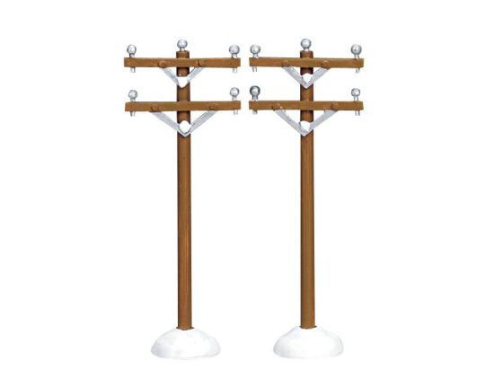 Lemax - Telephone Poles, 2er Set