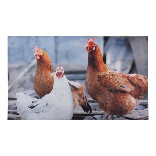 Esschert - Türmatte Hühner